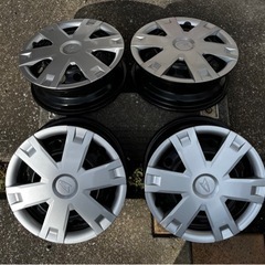 ダイハツ純正ホイール(カバー付き) 12インチ ダイハツ純正12インチホイール＋ホイールキャップ4本セット