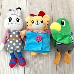 しまじろうの仲間　みみりんとりっぴいはなちゃん　ぬいぐるみ