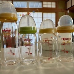 ピジョン　母乳実感　哺乳瓶　耐熱ガラス製