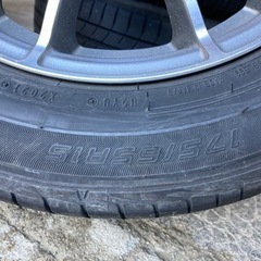インサイト夏タイヤ 175/65R15