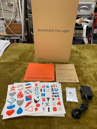 愛品館江戸川店】BALMUDA The Light 2018年モデル L01A-WH お  