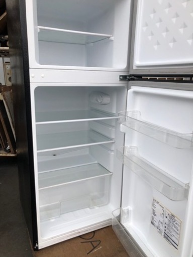 福岡市内配送設置無料 2019年式 冷蔵庫 118L 一人暮らし 2ドア 