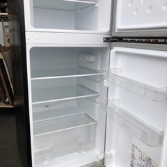 福岡市内配送設置無料 2019年式 冷蔵庫 118L 一人暮らし 2ドア 