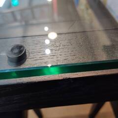 【愛品倶楽部柏店】PERFORMAX ガラストップ ベンチソファー ダイニング4点セット ウォーターヒヤシンス