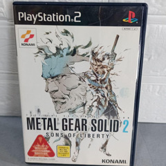 動作確認済み METAL GEAR SOLID2 Sons of...