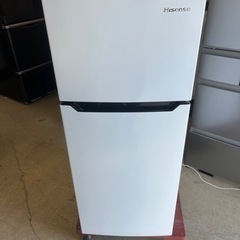 2017年製　ハイセンス　2ドア冷蔵庫120L