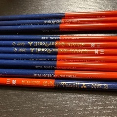 三菱鉛筆　朱藍10本セット