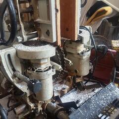 セブンテンバイミホカワヒト フラワージャガードニットワンピース ロング 長袖 黒-○[1/25値下げ]・マキタ アリカマ ホゾキリ 100V