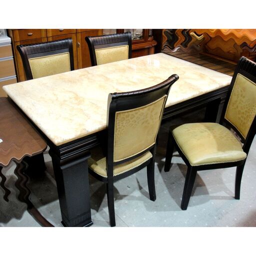 ダイニング5点セット 4人用ダイニングテーブルセット 約160×90cm 高さ(約)77cm  モノ市場東海店