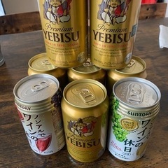 エビスビール350㎖　6本　ノンアルコールスパークリング2本