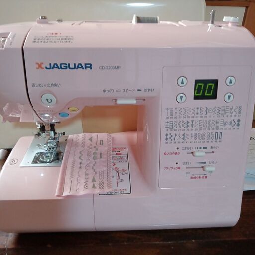 ジャガ−ミシンCD-2203MP超美品