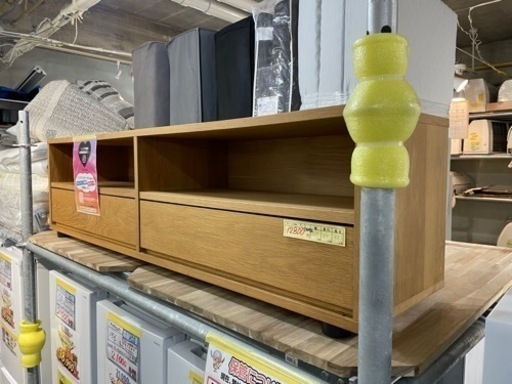 配達可【テレビ台　棚】【無印良品】クリーニング済み【管理番号12012】