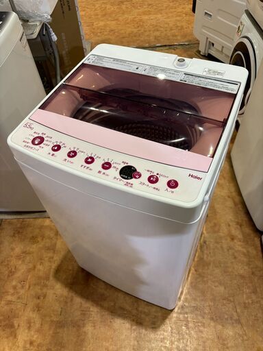 ✨安心の分解洗浄済✨Haier 2021年製 5.5Kg 洗濯機 JW-C55FK 【愛市I4S032105-104】
