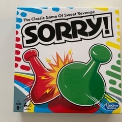 ボードゲーム　SORRY!  英語説明書