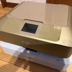 ジャンク品 不動品 キャノン インクジェットプリンター 2台 M...