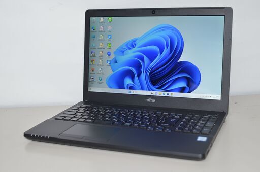 中古良品ノートパソコン 富士通 AH53/A3 Windows11+office 爆速SSD512GB core i7-6700HQ/メモリ8GB/15.6インチ/WEBカメラ/無線/ブルーレイ