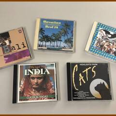 ▼【中古CDまとめ5枚　INDIA　CAT　BALI　ハワイアン...