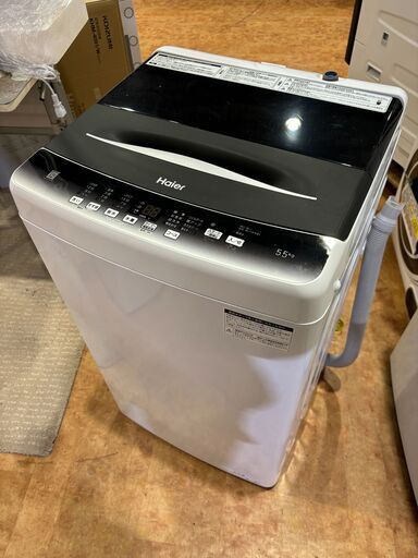✨安心の分解洗浄済✨Haier 2022年製 5.5Kg 洗濯機 JW-U55HK 【愛市I4S032127-104】