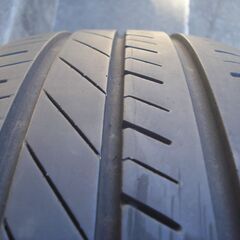 バリ山夏タイヤ195/65R15　アルミセット　中古4本