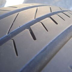 バリ山夏タイヤ195/65R15　アルミセット　中古4本