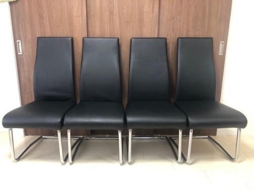 引取者決定】ダイニングチェア 4脚 The Wise Shopper☆管304☆イタリア☆