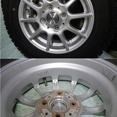 軽自動車用　アルミ付スタッドレス　①　