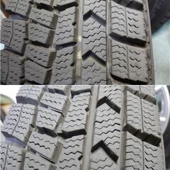 軽自動車用　アルミ付スタッドレス　①　