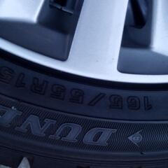 💥ダイハツ純正１５Ｒ１６５−55アルミ付タイヤ💥値下げしました