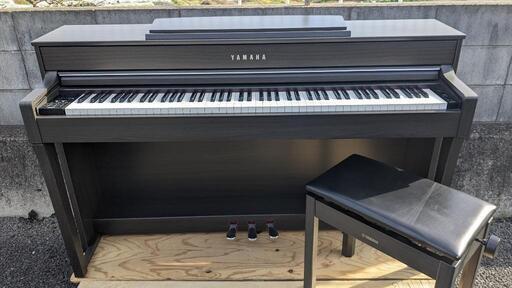★大阪〜岡山までは配達無料！\n送料込み YAMAHA CLP-645 2020年購入（19年製）ほぼ新品エリア限定配達⑮\n在庫確認をお願いします。\n人気YAMAHAの木製鍵盤！