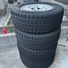 【再値下げ】スタッドレスタイヤホイールセット265/65R 17