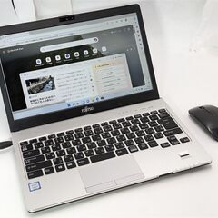 【ネット決済・配送可】送料無料 高速SSD マウス付き 13.3...