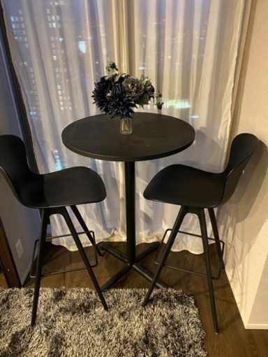 定価15万円　BoConcept ハイテーブル　ハイチェア　バーテーブル　バーチェア　カウンターチェア　カウンターstool