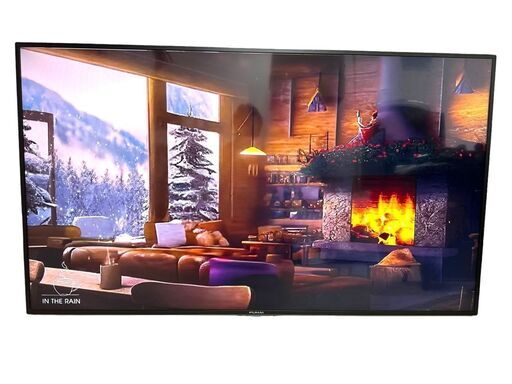 JY 訳あり美品 FUNAI 65V型 4K対応液晶TV 2020年製 Android TV 初期化済 FL-65U5030 ジャンク扱い