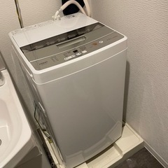 【室内のみで使用比較的綺麗】アクア　洗濯機