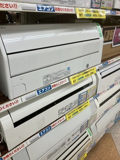 ⭐️FUJITSU/2.2Kｗル－ムエアコン/2018年式⭐️AS-C22H-W⭐️1393⭐️