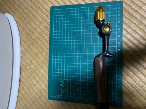 スタビライズドウッド ハンドメイドグリップ ブライトリバー アイス