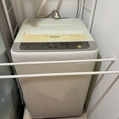 パナソニックのシンプルな洗濯機です。