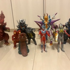 【中古】ウルトラマン　怪獣　15体セット