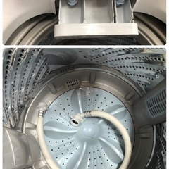 K006★Hisense製★2021年製7.5㌔洗濯機★6ヵ月間保証付き★近隣配送・設置可能