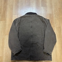 古着 USA製 カーハート トラディショナルジャケット ダックジャケット ワークジャケット ダークブラウン 