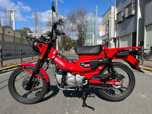 【大阪市】距離浅2877km 装備充実 JA55 CT125 ハンターカブ■買取・下取り可能■検 JA65 C125 ダックス125 クロスカブ110■ 大阪市】距離浅2877km 装備充実 JA55 CT125 ハンターカブ□買取