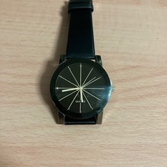 最終値下げ⭐️アナログ時計 腕時計 ブラック 新品未使用 電池あり⭐️