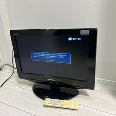 19インチ　テレビ　東芝レグザ