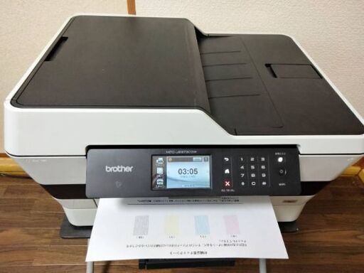 印字良好。brother プリンター A3インクジェット複合機 PRIVIO MFC-J6973CDW (FAX付) です