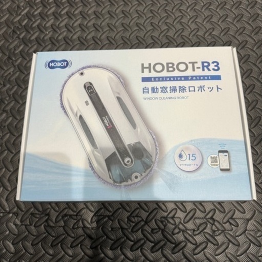 【新品未開封】HOBOT-R3 AI搭載 自動窓掃除ロボット