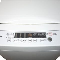 ★配送・設置無料 ■ハイセンス 全自動洗濯機 4.5kg　★即取引可能