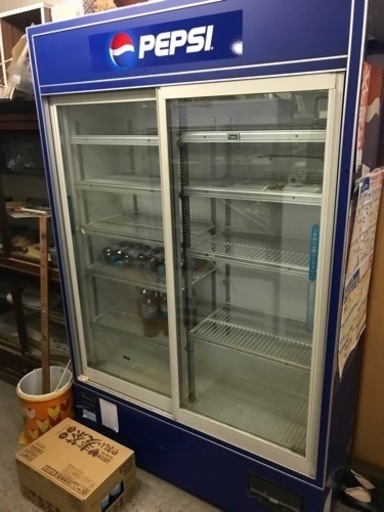 ジュース 飲料陳列棚 冷蔵庫 ペプシ PEPSI 業務用