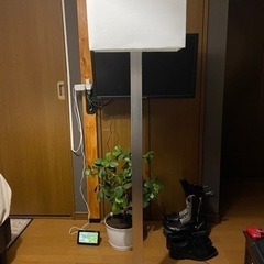 IKEA フロアランプ　間接照明　ライト
