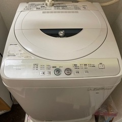 【お渡し完了いたしました】洗濯機　SHARP ES-FG45L型...