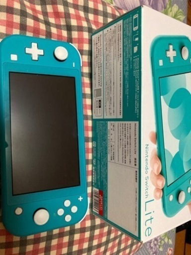 取引者決まりました。Nintendo Switch light ターコイズ